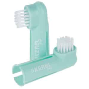 Brosse à dents pour chien Kerbl (x2)