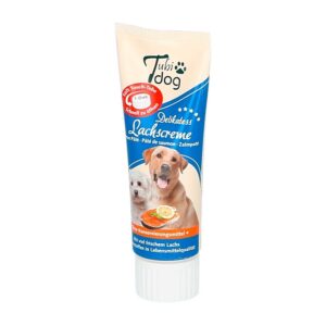 2 tubes délice crème de saumon Kerbl Tubidog