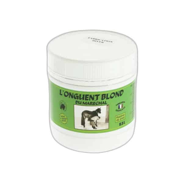 Soin sabots pour cheval La Gamme du Maréchal Onguent Blond - Pot 500 ml