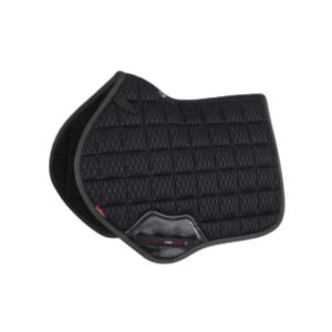 Tapis de selle pour cheval mesh LeMieux Carbon Close Contact