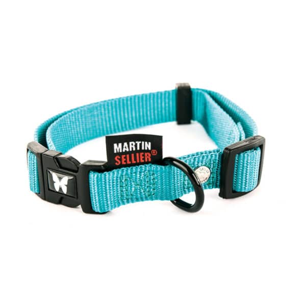 Collier réglable nylon pour chien Martin Sellier