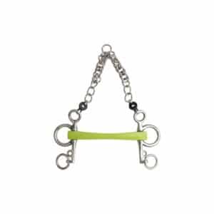 Pelham pour cheval droit branches courtes Metalab Flexi Soft