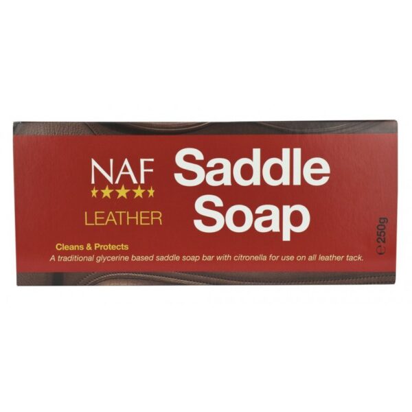 Savon pour cuir d'équitation NAF Leather Saddle Soap