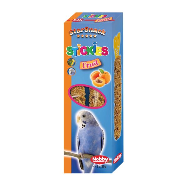 Friandises pour perroquets Nobby Pet Sticks Fruits