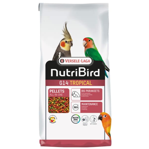 Complément alimentaire pour oiseaux Nobby Pet Nutribird G14 Tropical 10 kg