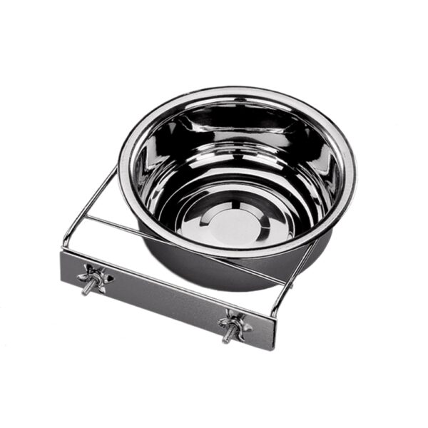 Mangeoire pour chien en inox avec fixation Nobby Pet