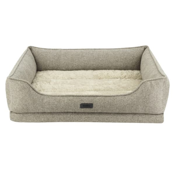 Lit confort orthopédique carré pour chien Nobby Pet Calbu