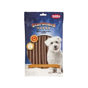 Friandises pour chien Nobby Pet StarSnack Sticks Lamb & Rice 200 g