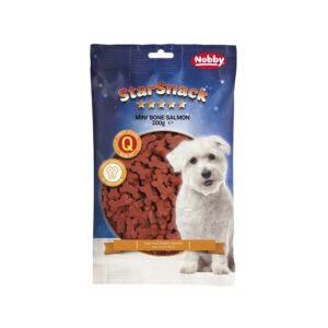 Friandises pour chien Nobby Pet StarSnack Mini Bones Salmon 200 g