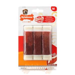 Jouet pour chien Nylabone Extreme Chew - Pork Ribs M