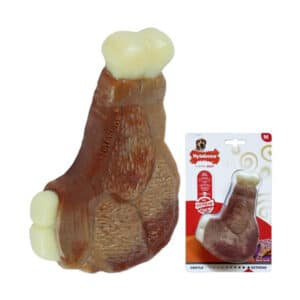 Jouet pour chien Nylabone Extreme Chew - Pork Chop M