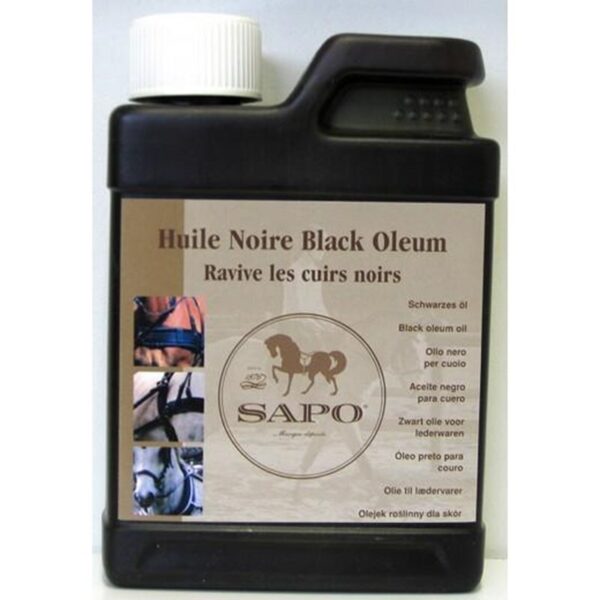 Huile pour cuir noir Oleum 1l