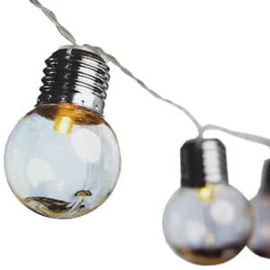 Guirlande lumineuse 20 lampes Led connectable Opjet Guinguette