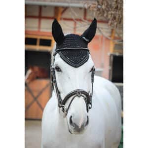 Bonnet pour cheval court Penelope New Strass