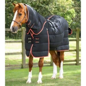 Couverture d'écurie pour cheval avec couvre cou Premier Equine Stable Buster 200g