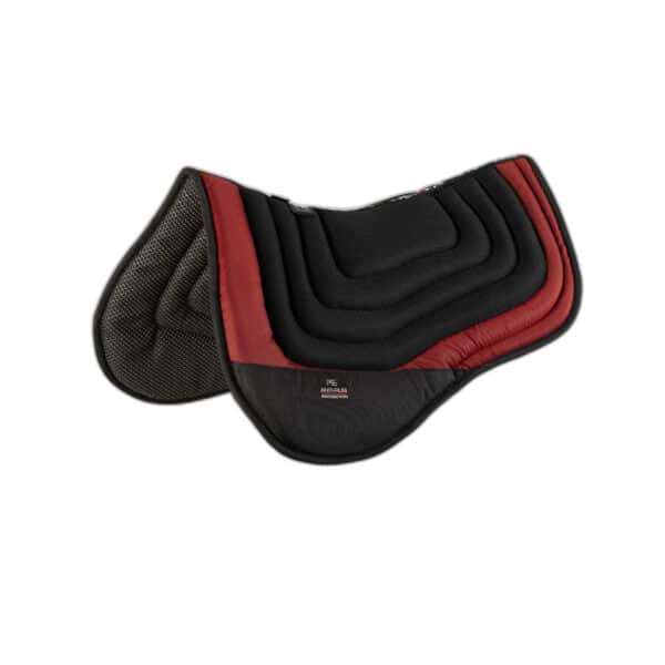 Tapis de selle pour cheval antidérapant et antichoc course et entraînement Premier Equine Airflow SP