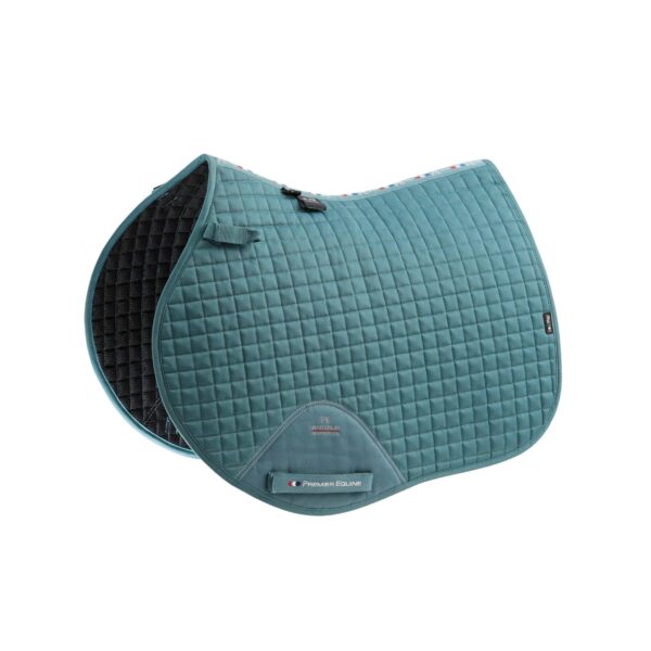 Tapis de selle pour cheval coton uni Premier Equine Close Contact GP