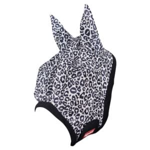 Bonnet anti-mouches pour cheval sans oreilles Premiere Equitation  Animal Print