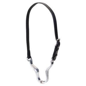 Collier anti tiqueur aluminium à sangle en cuir Premiere