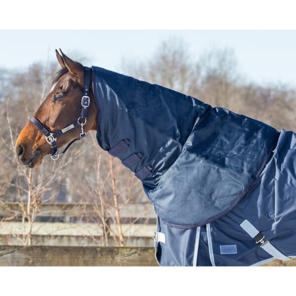 Couvre-cou pour cheval imperméable QHP 200 g