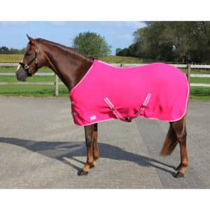 Couverture polaire pour cheval avec sangle QHP Color