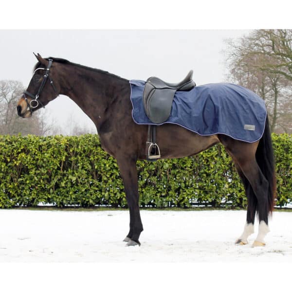 Couvre-reins pour cheval doublé de molleton QHP 420D