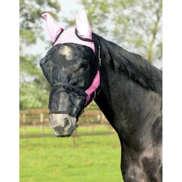 Masque anti-mouches pour cheval QHP