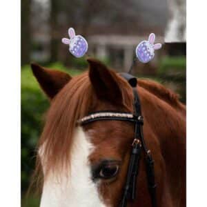 Accessoire de têtière pour cheval QHP Easter