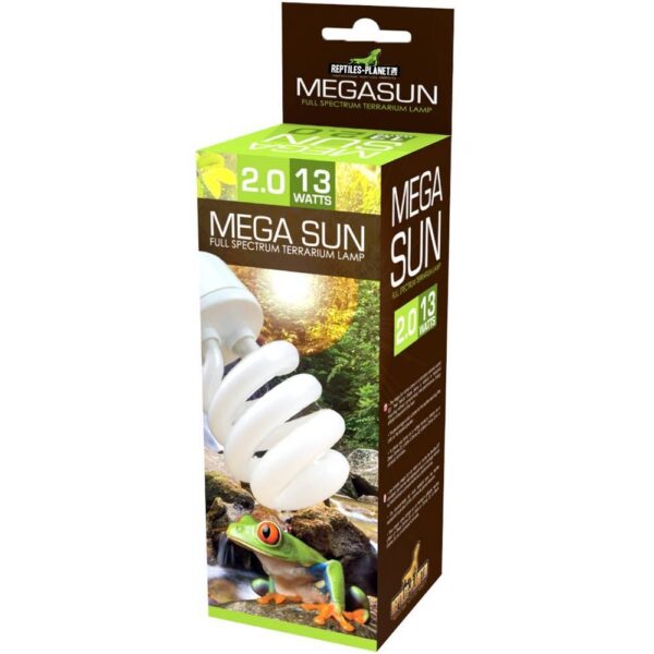 Lampe pour élevage Reptiles Planet Mega Sun UVB 2.0