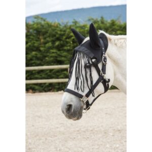 Bonnet pour cheval avec chasse-mouches Riding World mesh éco