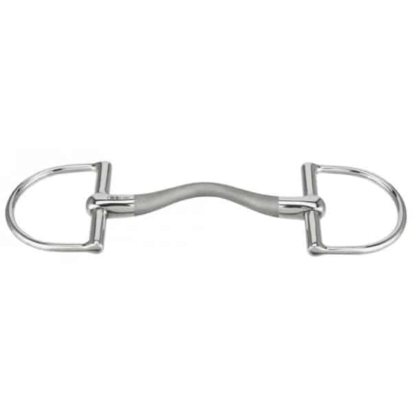 Mors 2 anneaux passage de langue pour cheval Sprenger Satinox