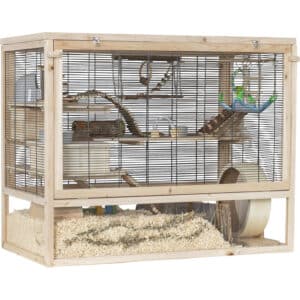 Cage pour rongeurs en bois Trixie