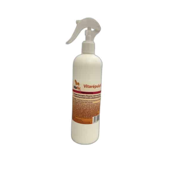 Spray anti-insectes et tiques pour cheval VitaRoc by Arbalou Vitarépuslif