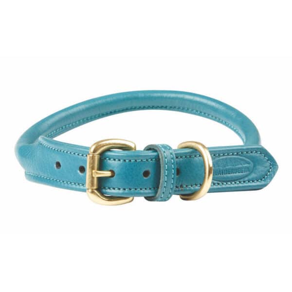 Collier pour chien en cuir roulé Weatherbeeta