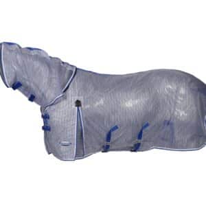 Couverture anti-mouches pour cheval avec couvre-cou ultra ventral Weatherbeeta Comfitec Ripshield Plus