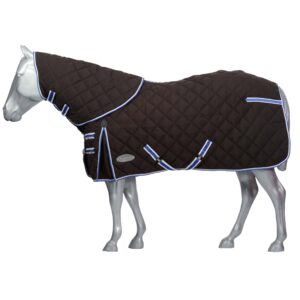 Couverture d'écurie pour cheval couvre-cou détachable Weatherbeeta Comfitec 1000D Diamond Quilt 350g