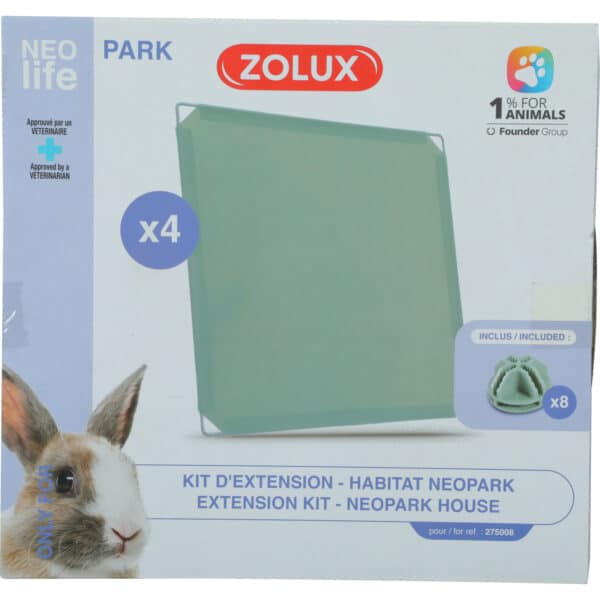 Module d'extension pour lapins Zolux (x4)