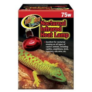 Lampe pour terrarium chauffante infrarouge Zoomed RS75